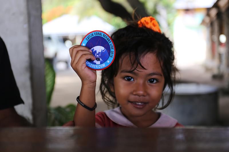 Coral Live 2015 Kid With Coral Live Badge