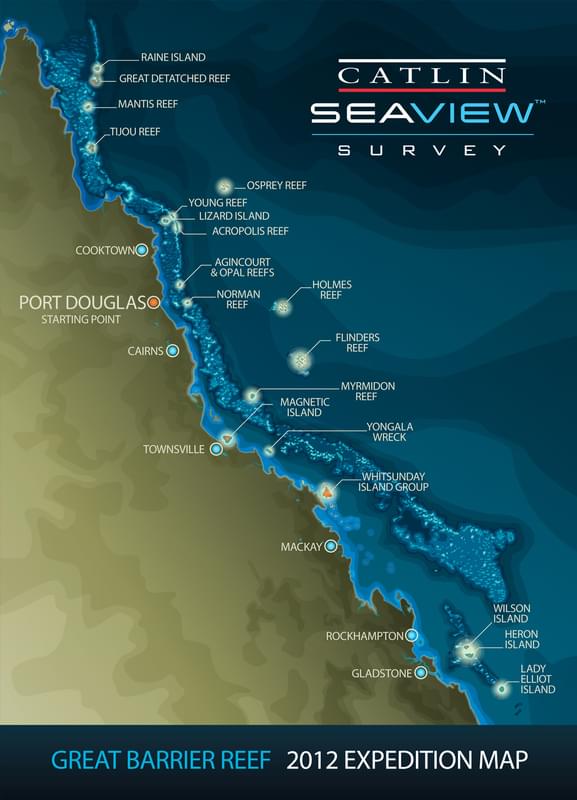 Gallery Great Barrier Reef 2012 Expedition Map Hero