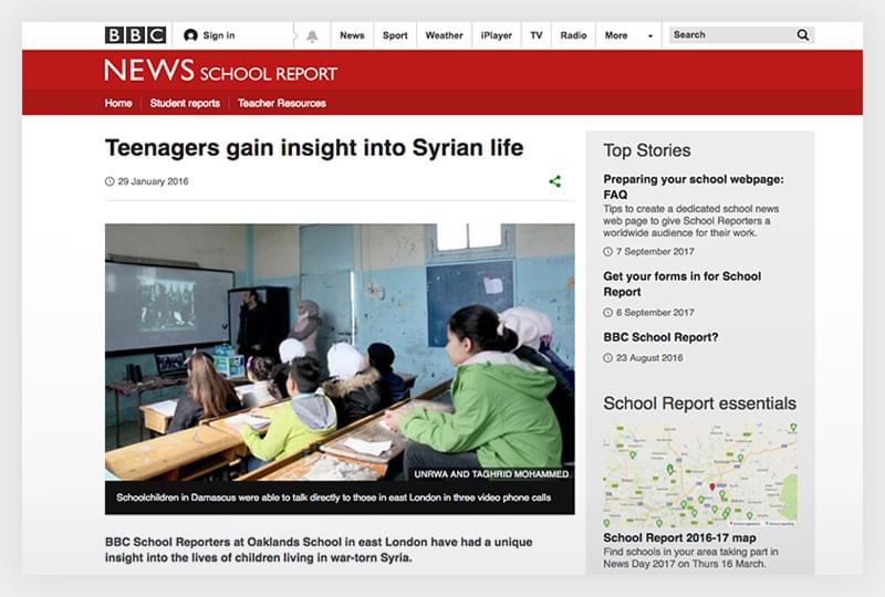 Teenagers gain insight into Syrian life