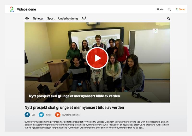 My Voice-My School gives youth ‘a more nuanced image of the world