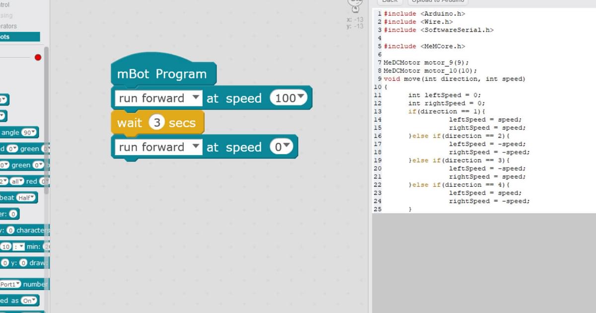 Teacher Update | Glossary: mBlock | Encounter Edu