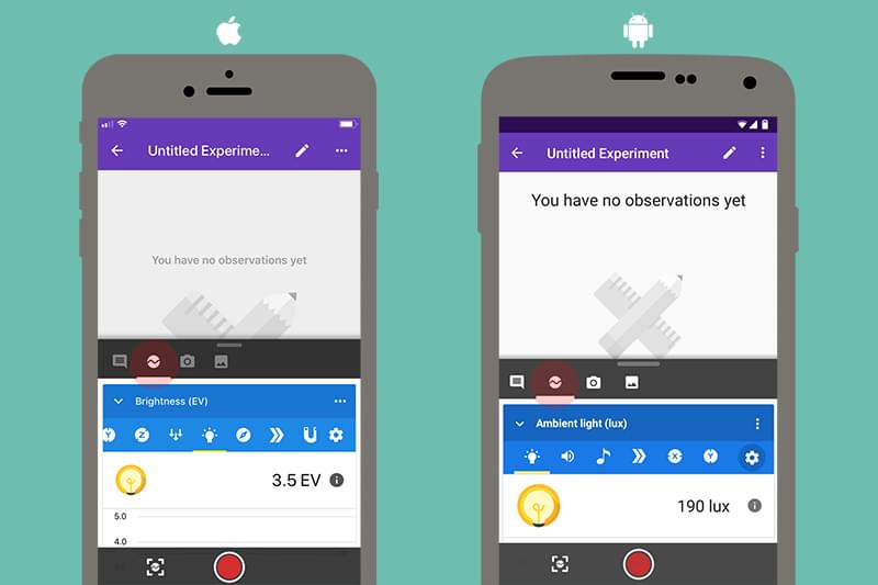 Subject Update How To Use Light Sensor On The Science Journal App Figure 2