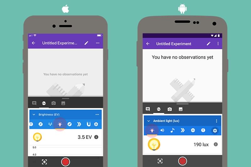Subject Update How To Use Light Sensor On The Science Journal App Figure 3
