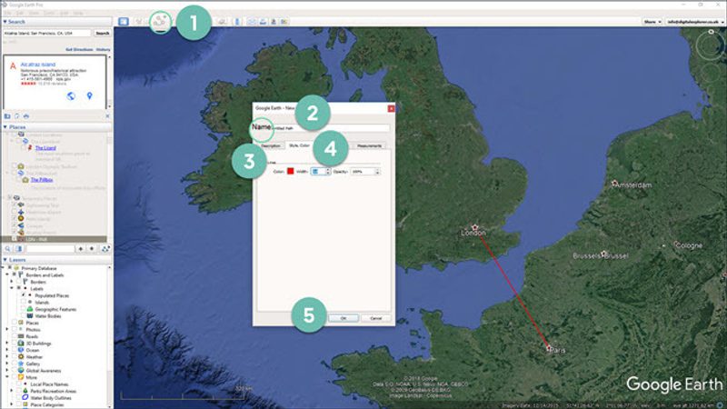 Google Path Panel Teacher Update | How to: Create a path in Google Earth Pro | Encounter Edu